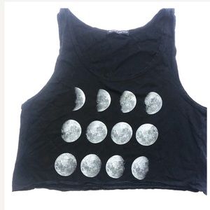 Brandy Melville Tank Top One Size Moon Beg- End